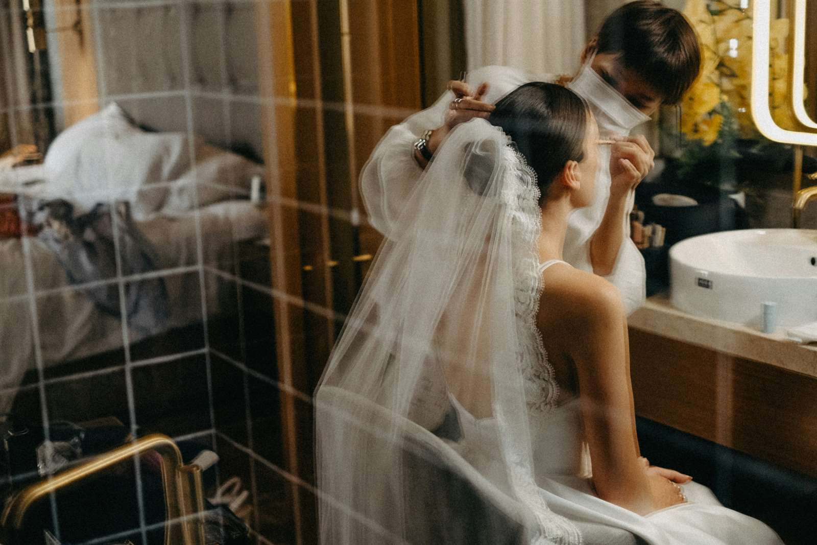 Bridal styling